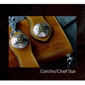 画像: チーフ スター コンチョ/CHIEF STAR CONCHO・31mm