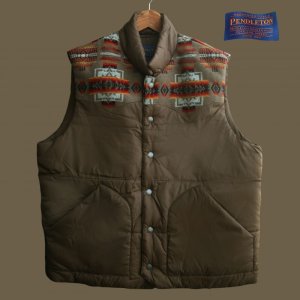 画像: ペンドルトン ウエスタン ベスト（チーフジョセフ・タン）/Pendleton Vest(Tan Mini Chief Joseph)