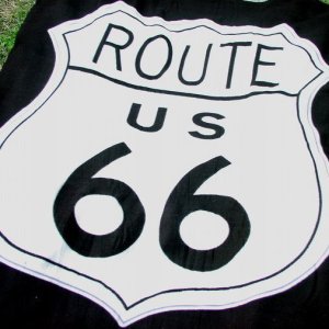 画像: ルート66 フリース/Route66 Fleece Throw