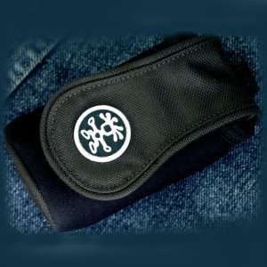 画像: クランプラー ベルトポーチ 携帯・小物入れ（チャコール）/Crumpler Pouch