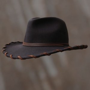 画像: ベイリー ロウレザー＆ウール カウボーイハット（ブラウン）/Bailey Cowboy Hat(Chocolate)