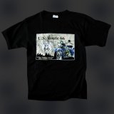 画像: ルート66 半袖Tシャツ The Mother Road（ブラック）/U.S.Route66 T-shirt