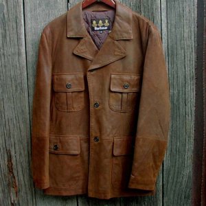 画像: バーブァー レザージャケット/BARBOUR Leather Jacket