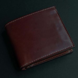 画像: ファニー ビルフォード コードバン（ブラウン）/Funny Billfold Cordovan(Brown)