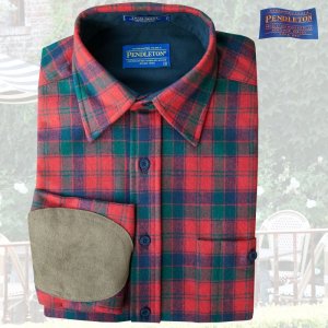 画像: ペンドルトン ウール シャツ・エルボーパッチ トレイルシャツ ロバートソンタータン/Pendleton Trail Shirt (Robertson Tartan)