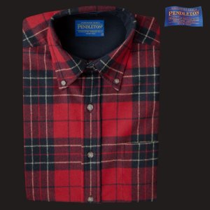 画像: ペンドルトン ウールシャツ ファイアーサイドシャツ（ボタンダウンシャツ）S/Pendleton Fireside Shirt Brodie Tartan