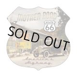 画像: ルート66 マザーロード メタルサイン/Metal Sign Route 66 Mother Road