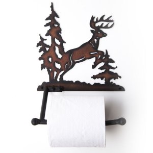 画像: ディアー＆ツリー トイレットペーパーホルダー/Deer Tissue Holder