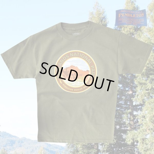 画像1: ペンドルトン Tシャツ バッドランズ ナショナルパーク（オリーブ）S/Pendleton Badlands National Park T-shirt(Olive)