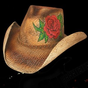 画像: ブルハイド ウェスタンストローハット（ラブ ストーリー）/BULLHIDE Western Straw Hat Love Story(Pecan)
