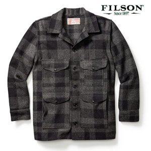 画像: フィルソン マッキーノ クルーザー（グレー×ブラック）38（身幅58cm）/Filson Mackinaw Cruiser(Gray×Black)