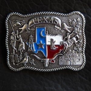 画像: ノコナ ベルト バックル テキサス/Nocona Belt Buckle