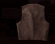 画像4: スカリー ウエスタンヨーク ラムレザー ベスト（ブラウン）/Scully Leather Vest