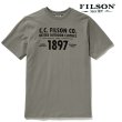 画像2: フィルソン 半袖 Tシャツ（スティープルグレー）/Filson S/S Outfitter Graphic T-shirt(Steeple Grey)
