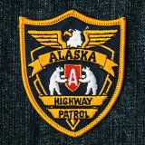 画像: ワッペン アラスカ ハイウェイ パトロール/Patch Alaska