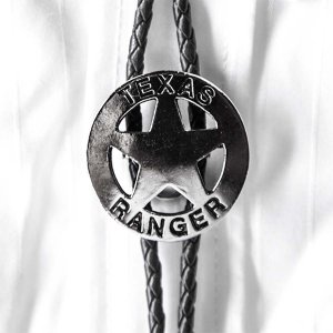 画像: テキサス レンジャー ボロタイ シルバースター/Bolo Tie Texas Ranger