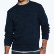 画像1: ペンドルトン シェトランド ウール セーター（インディゴヘザー）XS/Pendleton Shetland Wool Sweater Indigo Heather