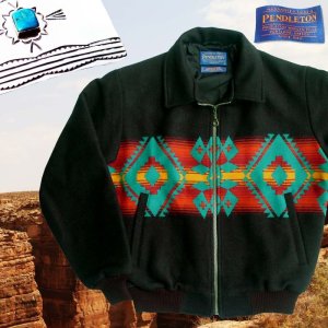 画像: ペンドルトン ウール ウエスタン ジャケット（ブラック）M/Pendleton Wool Western Jacket(Black)