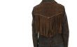 画像3: スカリー レディース ラムスエード フリンジ レザー ジャケット（ブラウン）/Scully Lamb Suede Leather Fringe Jacket(Women's)