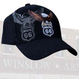 画像: ルート66 イーグル キャップ/Route 66 Cap(Black)