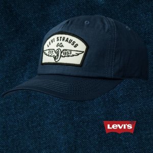 画像: リーバイス ロゴパッチ キャップ（ネイビー）/Levi's Baseball Cap(Navy)