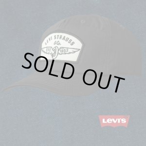 画像: リーバイス ロゴパッチ キャップ（ブラック）/Levi's Baseball Cap(Black)