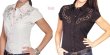 画像5: スカリー ラインストーン・フローラル刺繍 ウエスタンシャツ ブラック キャップスリーブM/Scully Western Shirt(Women's)