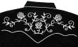 画像4: スカリー 刺繍 ウエスタン シャツ（長袖/ブラック・シルバーホワイト）/Scully Long Sleeve Embroidered Western Shirt