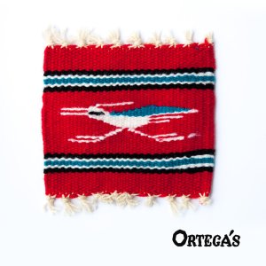 画像: オルテガ ウール コースター ロードランナー（12cm×12cm）/Ortega's Wool Coasters