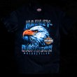画像4: ハーレーダビッドソン アメリカンイーグル 半袖Tシャツ（ブラック）/Harley Davidson American Eagle Shortsleeve T-shirt(Black)