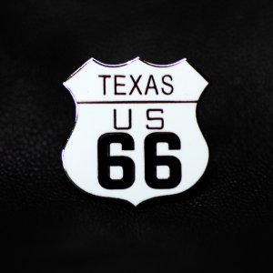 画像: ルート66 ピンバッジ テキサス/Pin Texas US Route 66