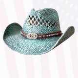 画像: ウエスタン ストローハット（デニム）/Western Straw Hat(Denim)