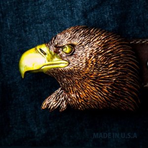 画像: アメリカンイーグル ベルト バックル/American Eagle Belt Buckle