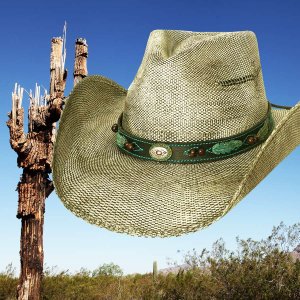 画像: ブルハイド ウエスタン ストローハット（ランページ）/BULLHIDE Western Straw Hat Rampage