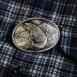 画像2: モンタナシルバースミス アウトドア ベルト バックル ワイルド トラウト/Montana Silversmiths Wild Trout Carved Belt Buckle