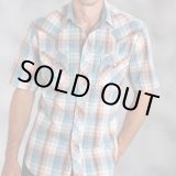 画像: ローパー ウエスタンシャツ（ターコイズ・デニム・ブラウン/半袖）L/Roper Short Sleeve Western Shirt