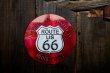 画像2: ルート66 アメリカン ハイウェイ メタルサイン/Metal Sign Route 66 AMERICAN HIGHWAY