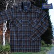 画像1: ペンドルトン ウールシャツ ボードシャツ ブルー・アクア シャドウ プラッドXS/Pendleton Board Shirt(Blue/Aqua Shadow Plaid)