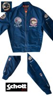 画像6: ショット NYC MA-1 フライト ジャケット（ネイビー）/Schott NYC MA-1 Commemorative Flight Jacket(Navy)