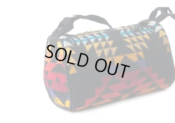 画像2: ペンドルトン トラベル キット バッグ・ドップ バッグ(ブラック・レッド・イエロー)/Pendleton Travel Kit Dopp Bag With Strap