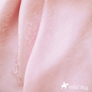 画像: ワイルドラグ（カウボーイ大判スカーフ）ライトピンク/100% Silk Wild Rags(Light Pink)