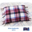 画像1: ペンドルトン フリンジ メリノウール＆ダックフェザー ピロー アメリカーナプラッド/Pendleton Pillow(Americana Plaid)