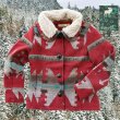 画像2: トゥルーグリット イエローストーン アズテック カントリージャケット（レディース・レッド）/True Grit Yellowstone Jacket(Red)