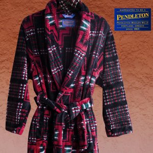 画像: ペンドルトン ハーディング ウエスタン ローブ・ガウン/Pendleton Washable Robe(Harding)