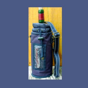 画像: パーティ&ピクニック　保冷ワインキャリアー（ネイビー）/Wine Carrier(Navy)