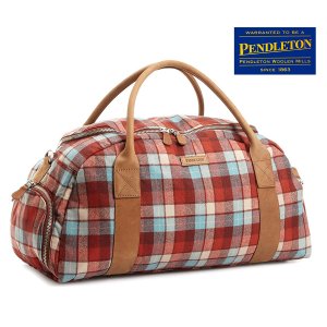 画像: ペンドルトン トラベラー ダッフルバッグ＜旅行かばん トラベルバッグ＞（ラスト ビーチボーイズ プラッド）/Pendleton The Traveler Duffle Bag