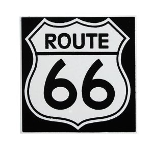 画像: マグネット ルート66 ブラック Route 66