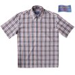 画像2: ペンドルトン 半袖 シャツ ネイビー・ホワイト・コーラル/Pendleton Shortsleeve Shirt