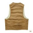 画像3: スカリー キャンバス ベスト（ブラウン）/Scully Canvas Vest (Brown)