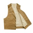 画像4: スカリー キャンバス ベスト（アーミーグリーン）/Scully Canvas Vest (Khaki)